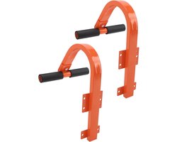 2 Stuks Ladder Stabilisator met Wielen voor Dakwerk - Universele Dakhaak voor Houten, Aluminium en Schroefvaste Ladders