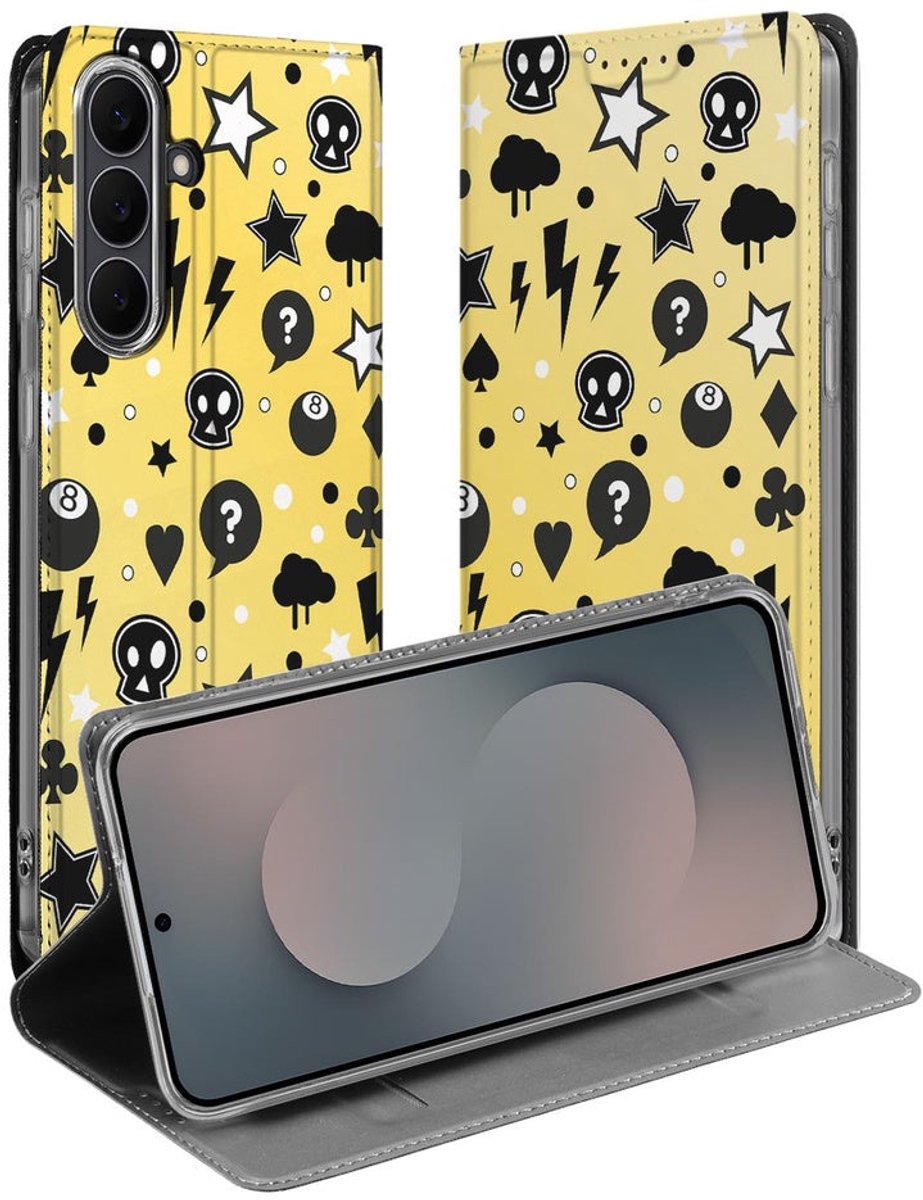 Book Cover Samsung Galaxy S25 FE Punk Yellow