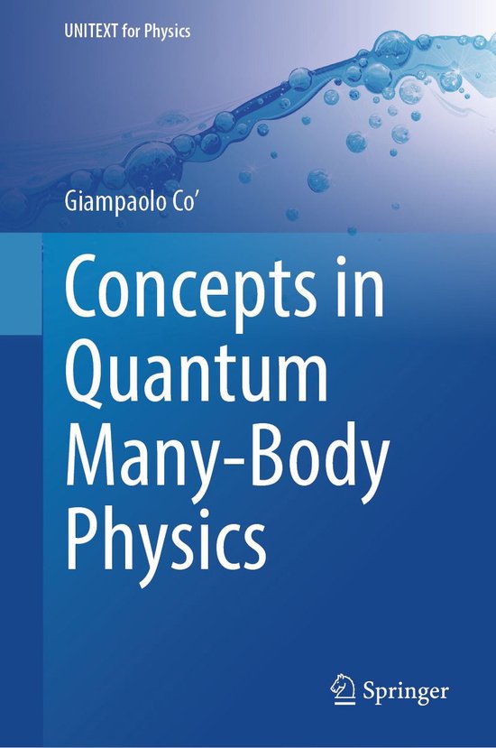 Physics and Astronomy (R0) - Concepts in Quantum Many-Body P ... - cover