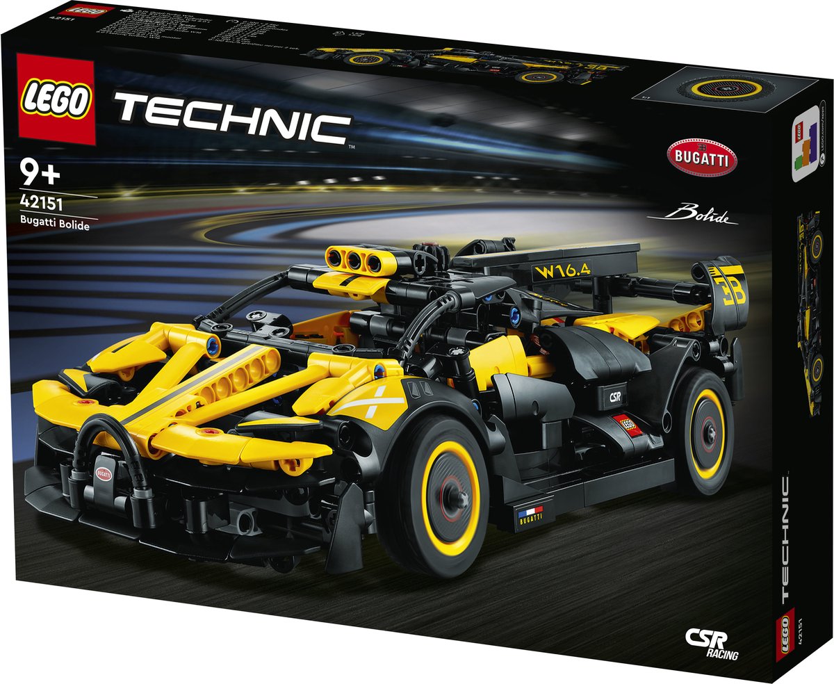 LEGO Technic Bugatti Bolide Sportwagen Modelauto Bouwpakket voor Kinderen - 42151 — afbeelding 21