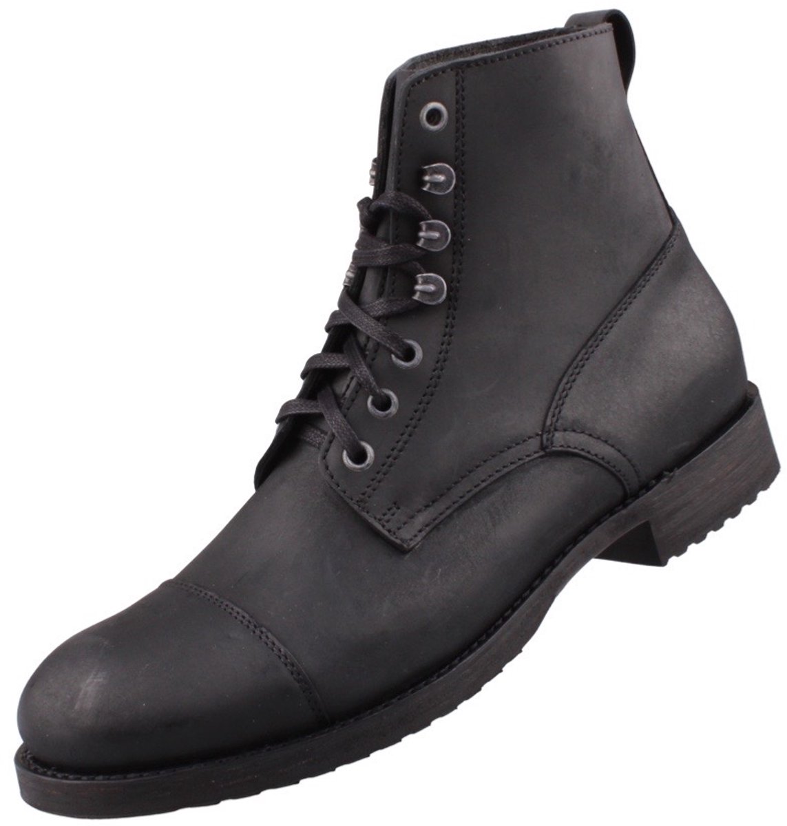 Sendra heren enkellaars 9049 zwart