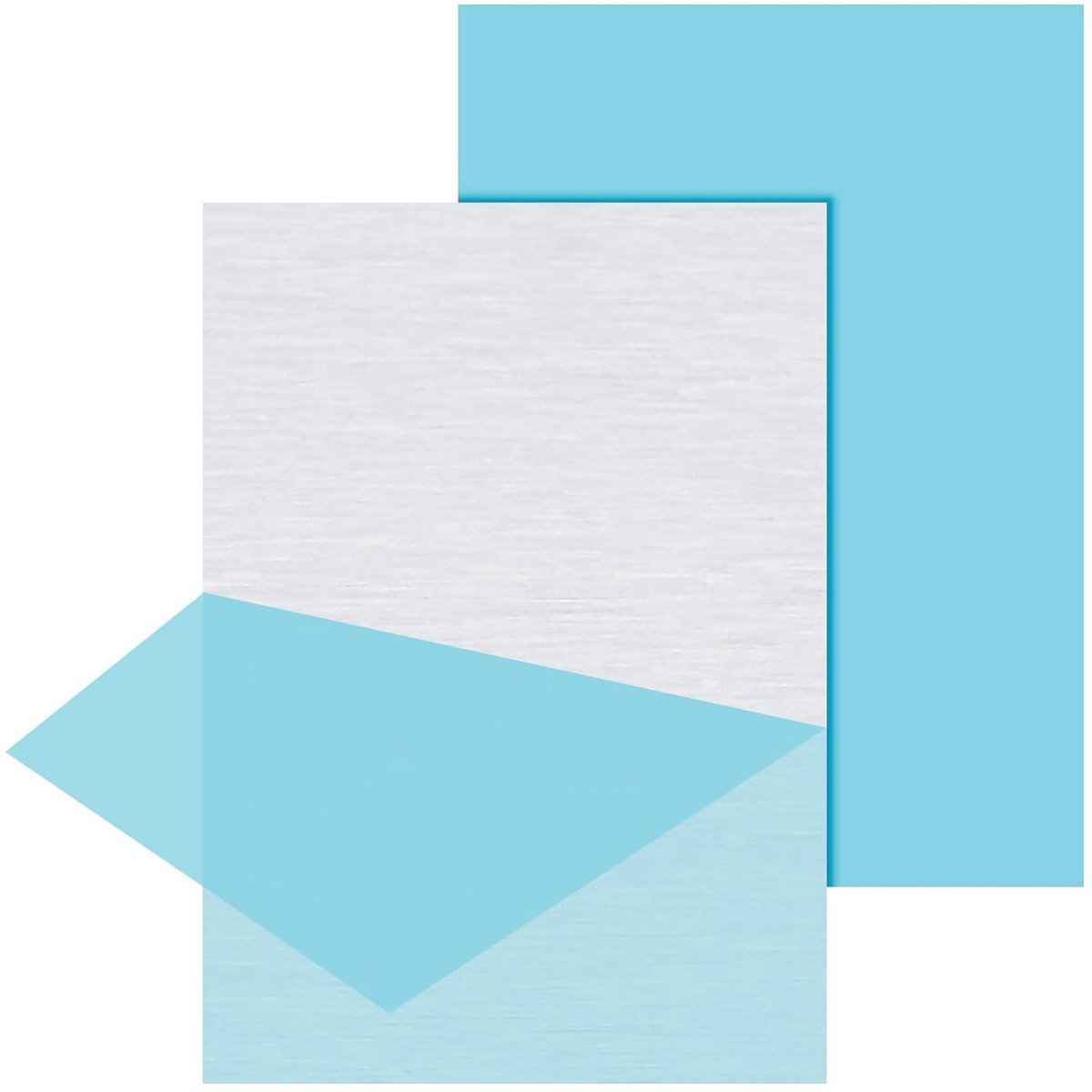 Set van 2 Aluminium Platen 6061 T651 - 355x254x3 mm - Beschermfolie
