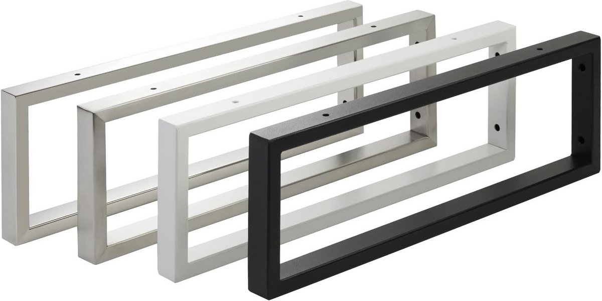 Wastafelbeugel 450 mm Geborsteld RVS Wandbeugel voor Opzetwastafel