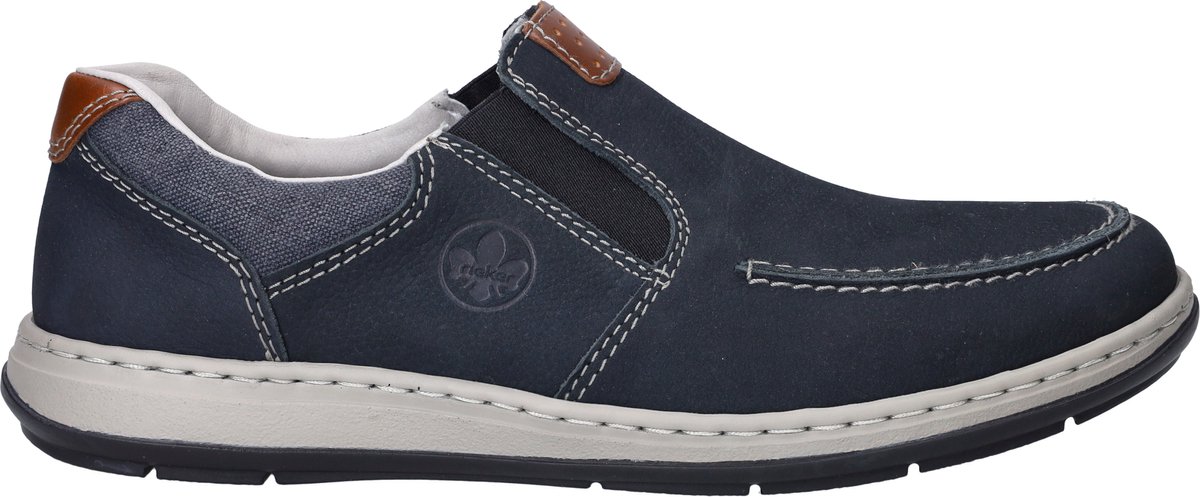 Rieker Instappers blauw - Maat 42