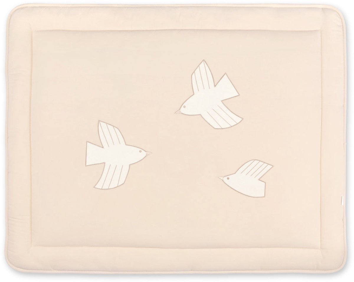 BEMINI Parklegger - 75x95cm - Puur katoen - Popcorn