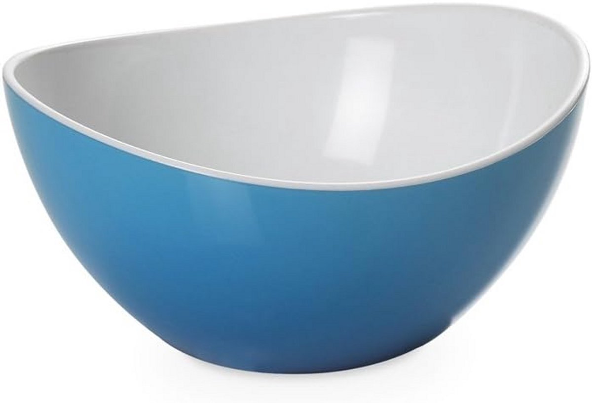 Kleine blauwe kom 14 cm ideaal voor hapjes en desserts