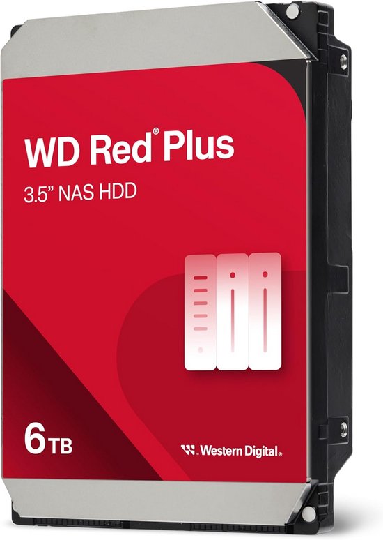 6TB Interne NAS Harde Schijf 3.5 inch - 5400 RPM, SATA 6 Gb/s, CMR — afbeelding 3