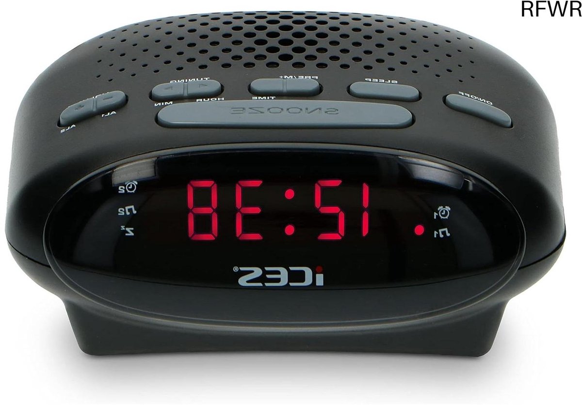 Wekkerradio op Netstroom - Klokradio - DAB - Efficiënt