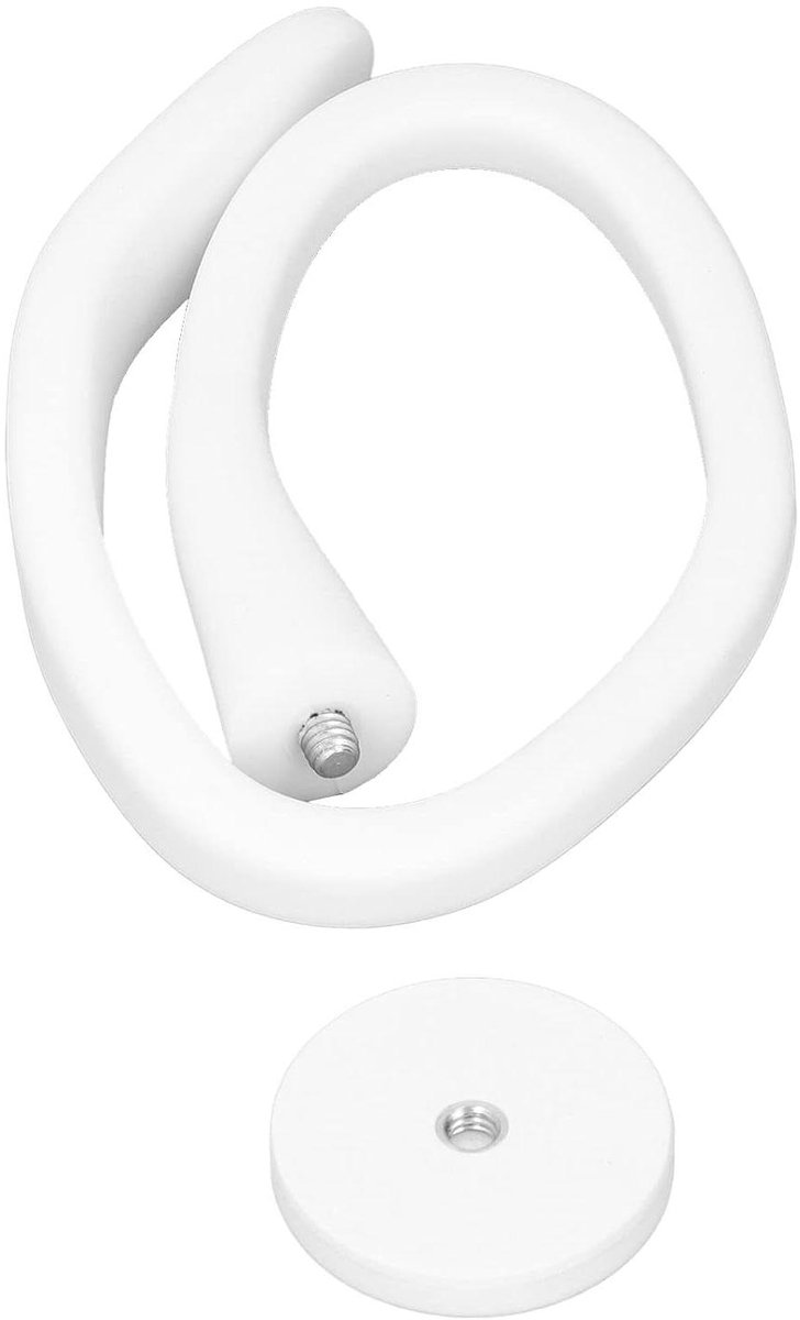Magnetische deurhouder voor wasmachine - Flexibele deursteun - Universeel - Wit