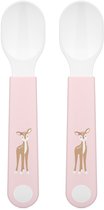Mepal Mio Oefenlepel Little Dutch - Set van 2 - Goede grip - Kinderservies - Fairy Garden
