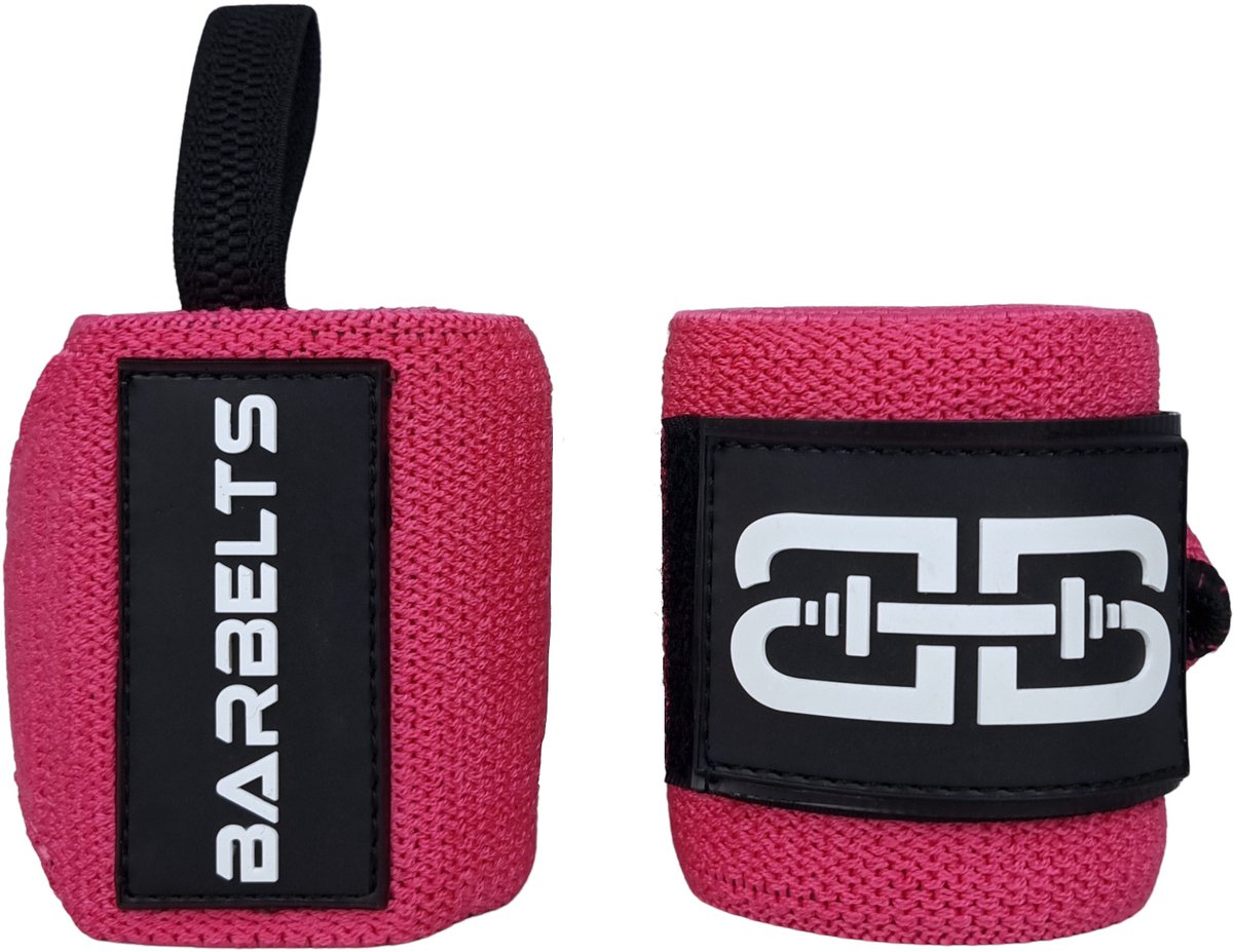 Barbelts Wrist wraps - Roze - 50cm