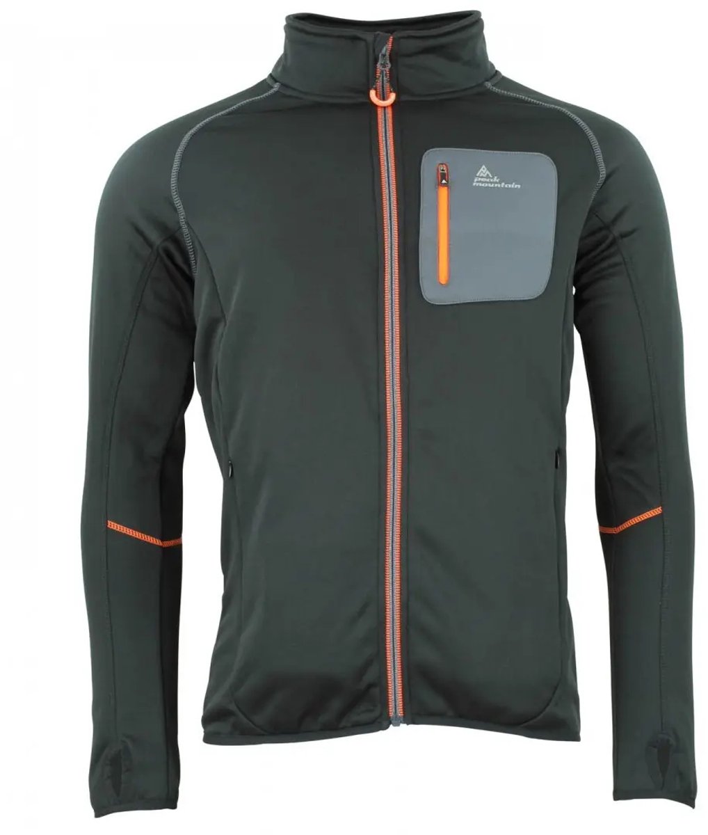Polarshell jas Peak Mountain Zwart