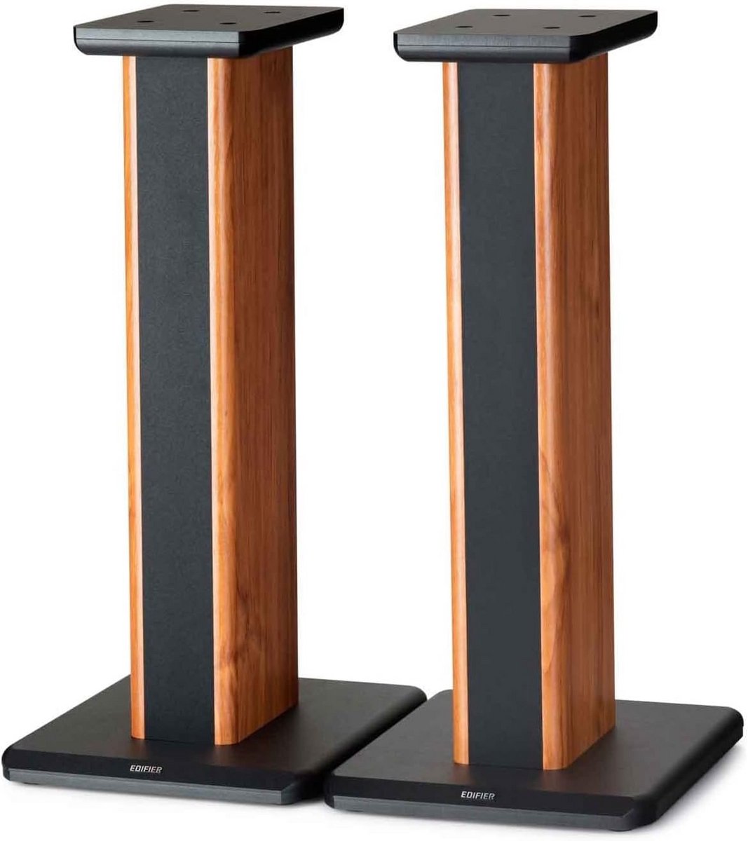 Set van Twee Luidsprekerstandaards voor Boekenplankspeakers (Bruin)