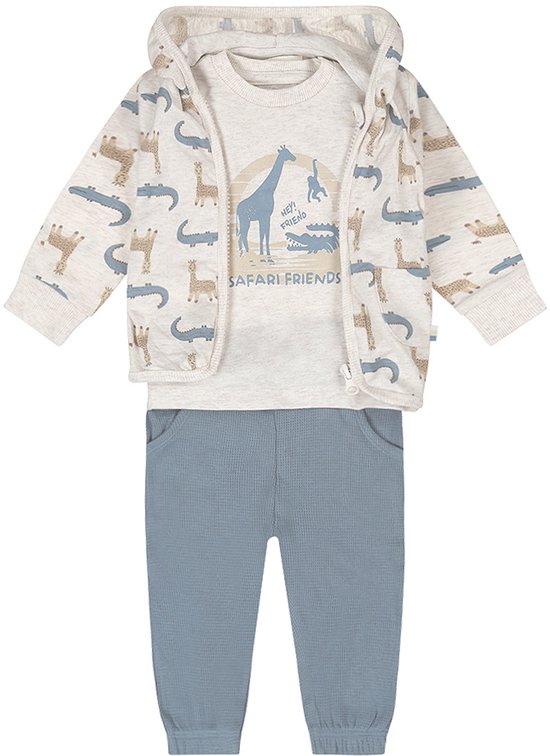 Dirkje Jongens Kledingset - Off white