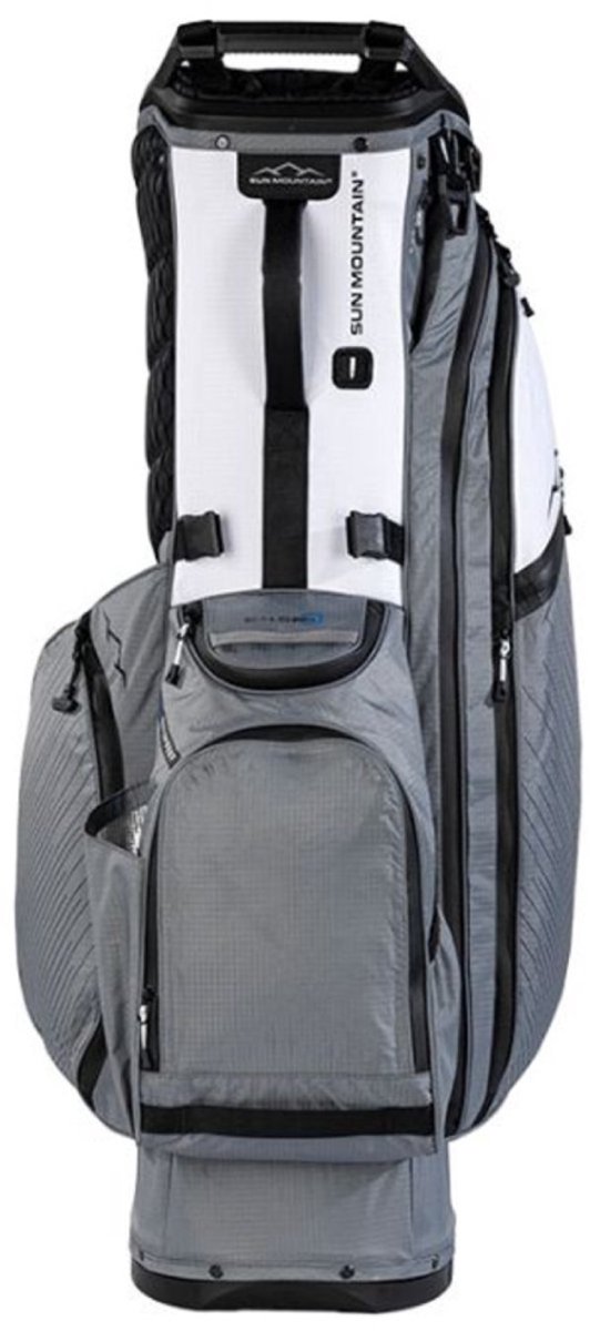 Sun Mountain E4.5 VLO H2NO Waterproof Hybride Standbag - Grijs Wit Zwart - Kleur: Grijs Wit - | | van Merkloos — afbeelding 4