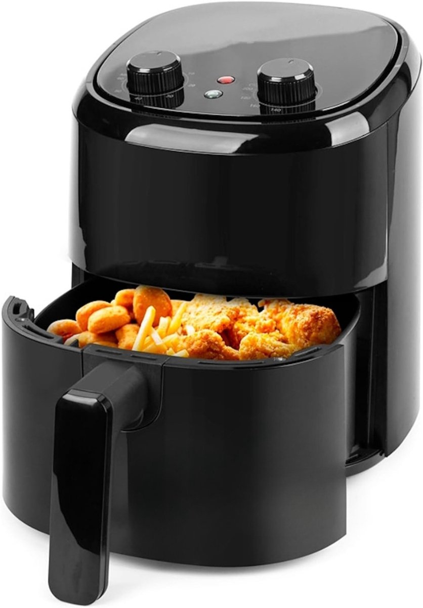 Airfryer Heteluchtfriteuse - 2,2 l volume - frituren met hete lucht zonder olie - gezonder frituren - cool touch - BPA-vrij - snelle opwarming - 1000 W