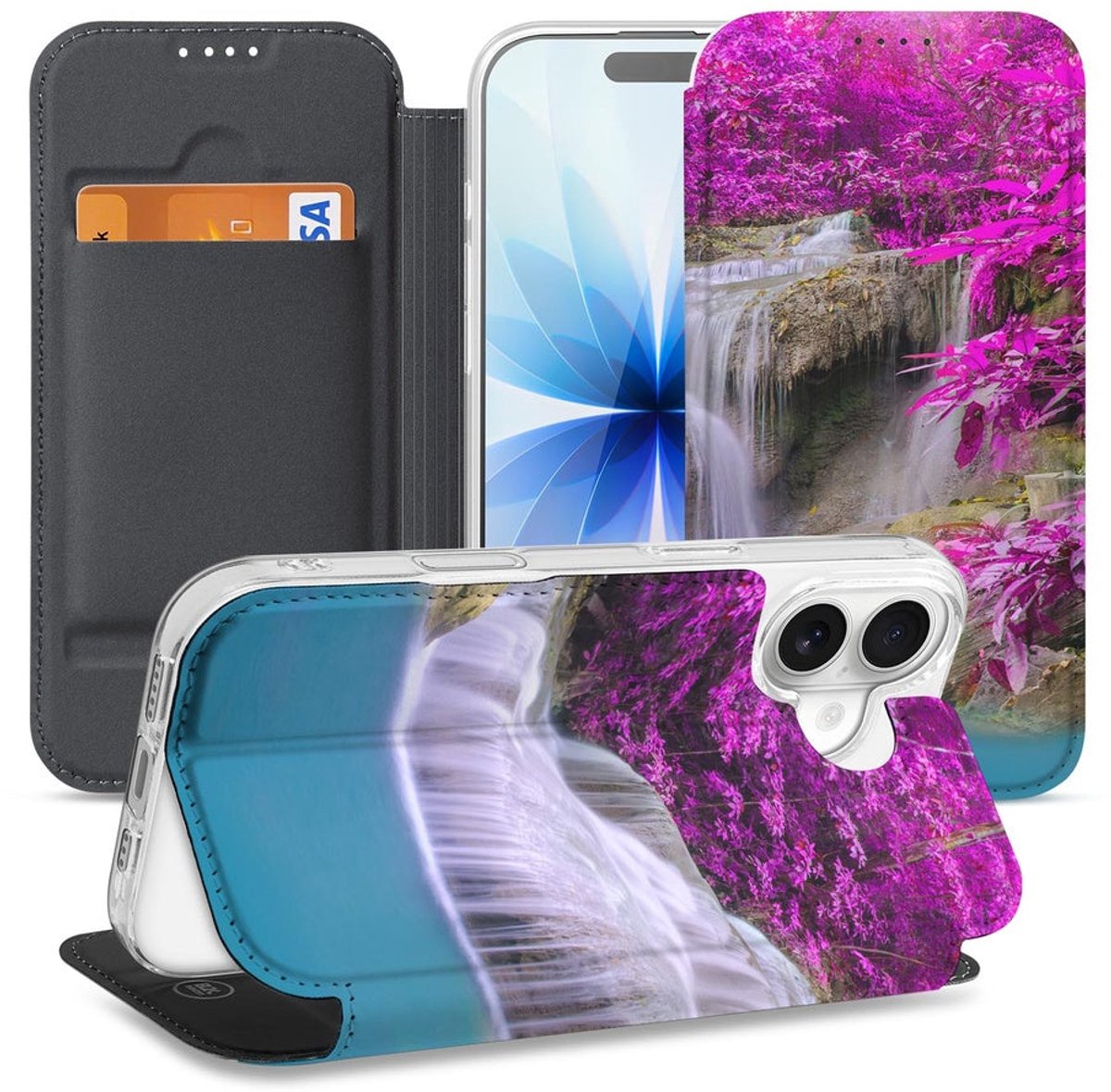 Apple iPhone 17 Telefoonhoesje met magneet Waterval