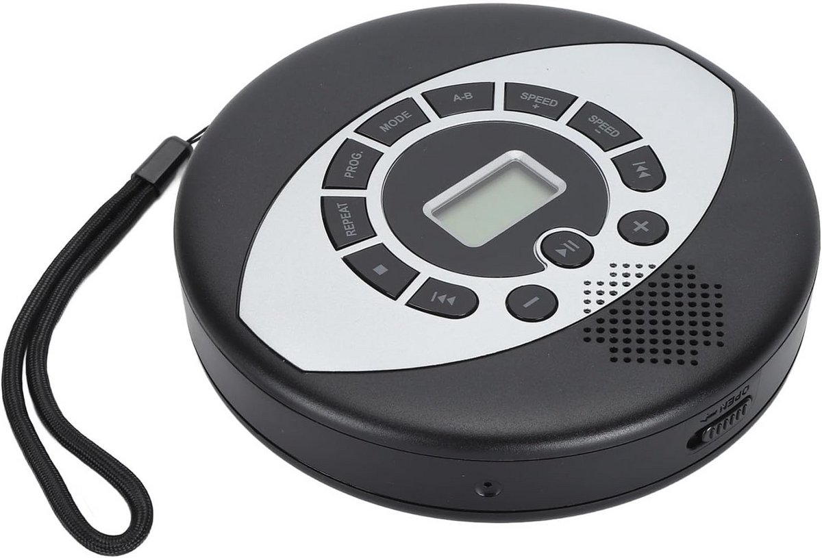 Draagbare CD-speler met Oplaadbare Batterij en Ingebouwde Speaker