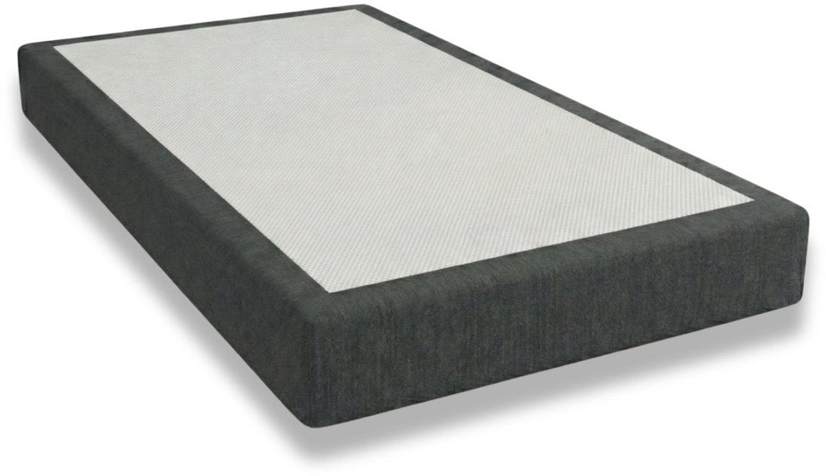 Mörgenn Gestoffeerd Hotel Matras 25 cm - Pocketvering + Koudschuim - Antraciet - 70x220 cm - Hardheid Medium