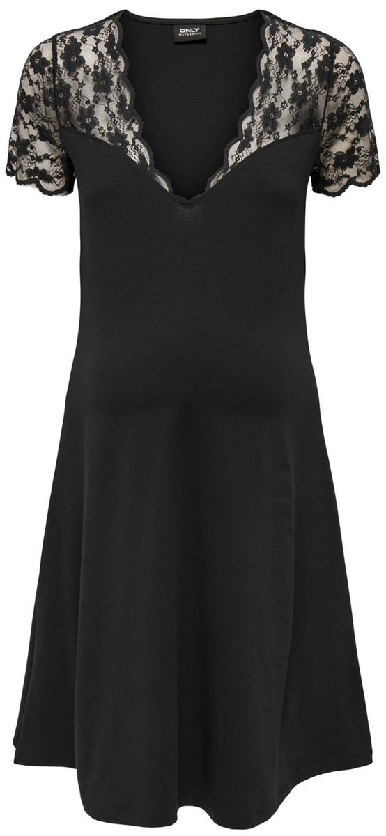 Only MATERNITY Jurk OLMCHICA Korte jurk Black 1