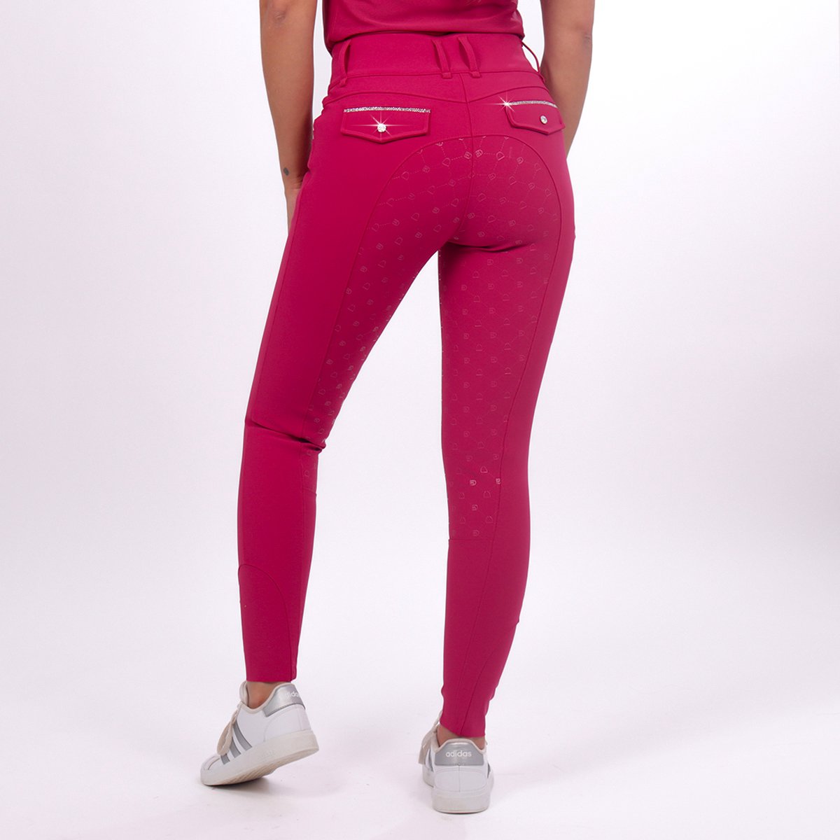 Britt Equestrian Paardrijbroek Britt Equestrian Ss26 Full Grip Roze - 36
