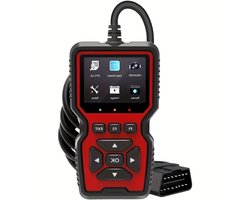 Équipement de diagnostic OBDII professionnel pour véhicules, y compris un lecteur/scanner de code OBD2 EOBD complet.