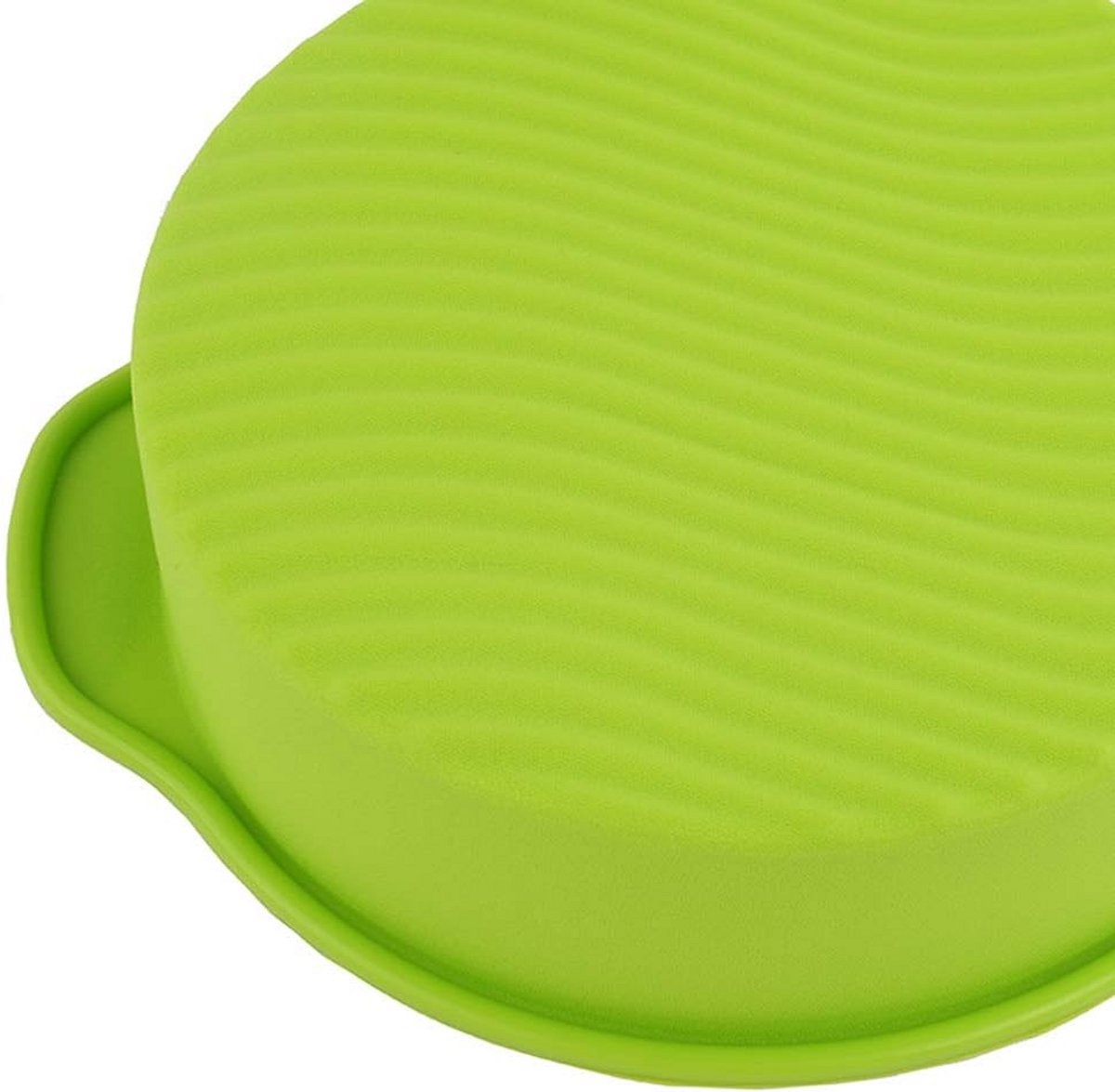 Ronde Siliconen Bakvorm 24,5 cm - Flexibel en Herbruikbaar voor Taart en Cake