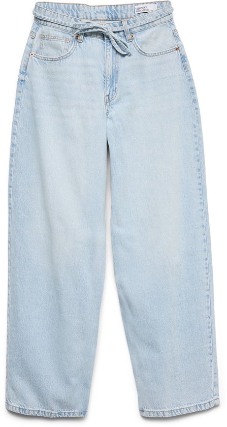 VERO MODA - VMESTELLE HR BARREL DENIM BELT JEANS MIX - Femmes - Jean