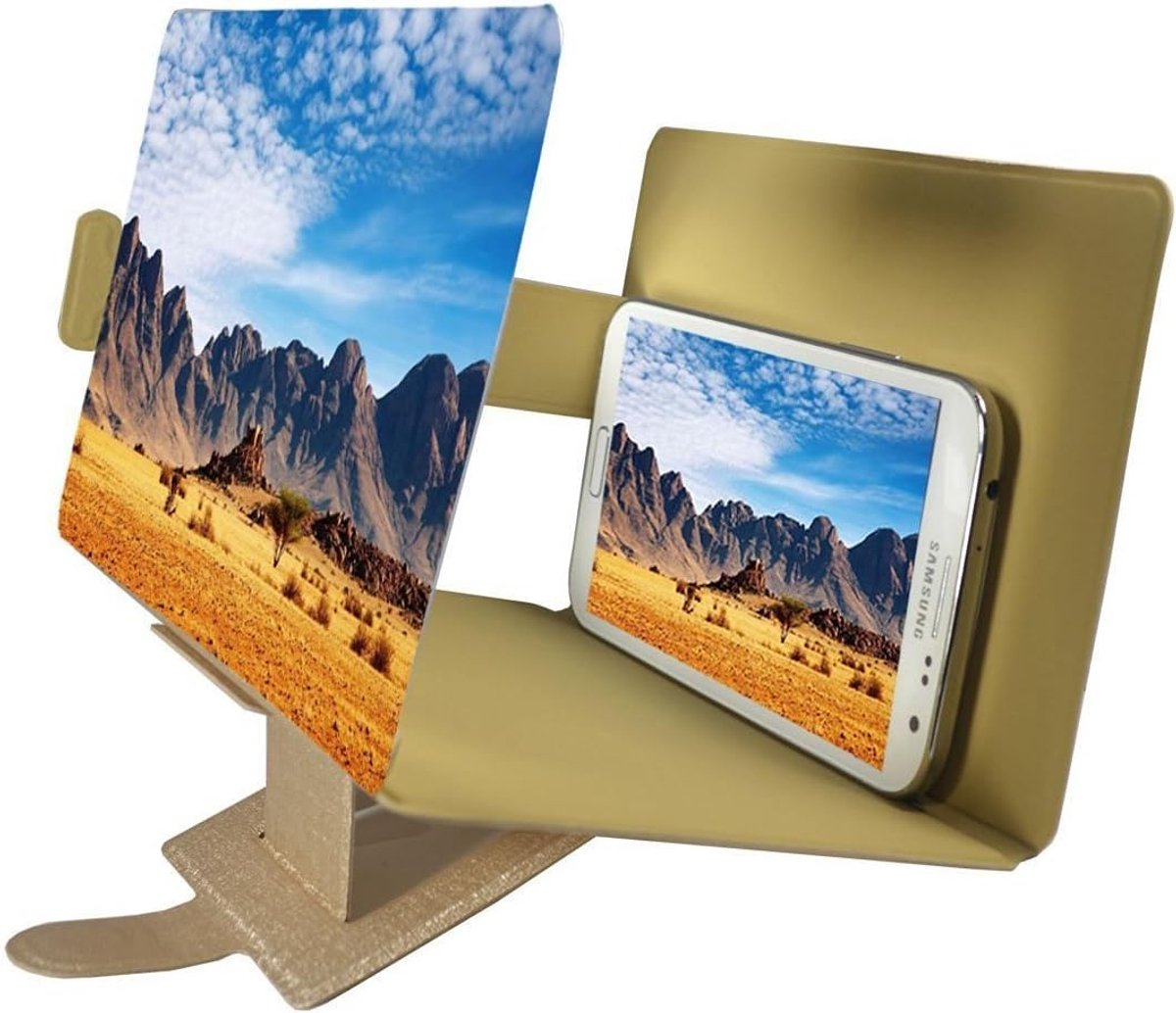 Universele Opvouwbare Telefoon Vergrootglas met 3D Effect voor Alle Smartphones