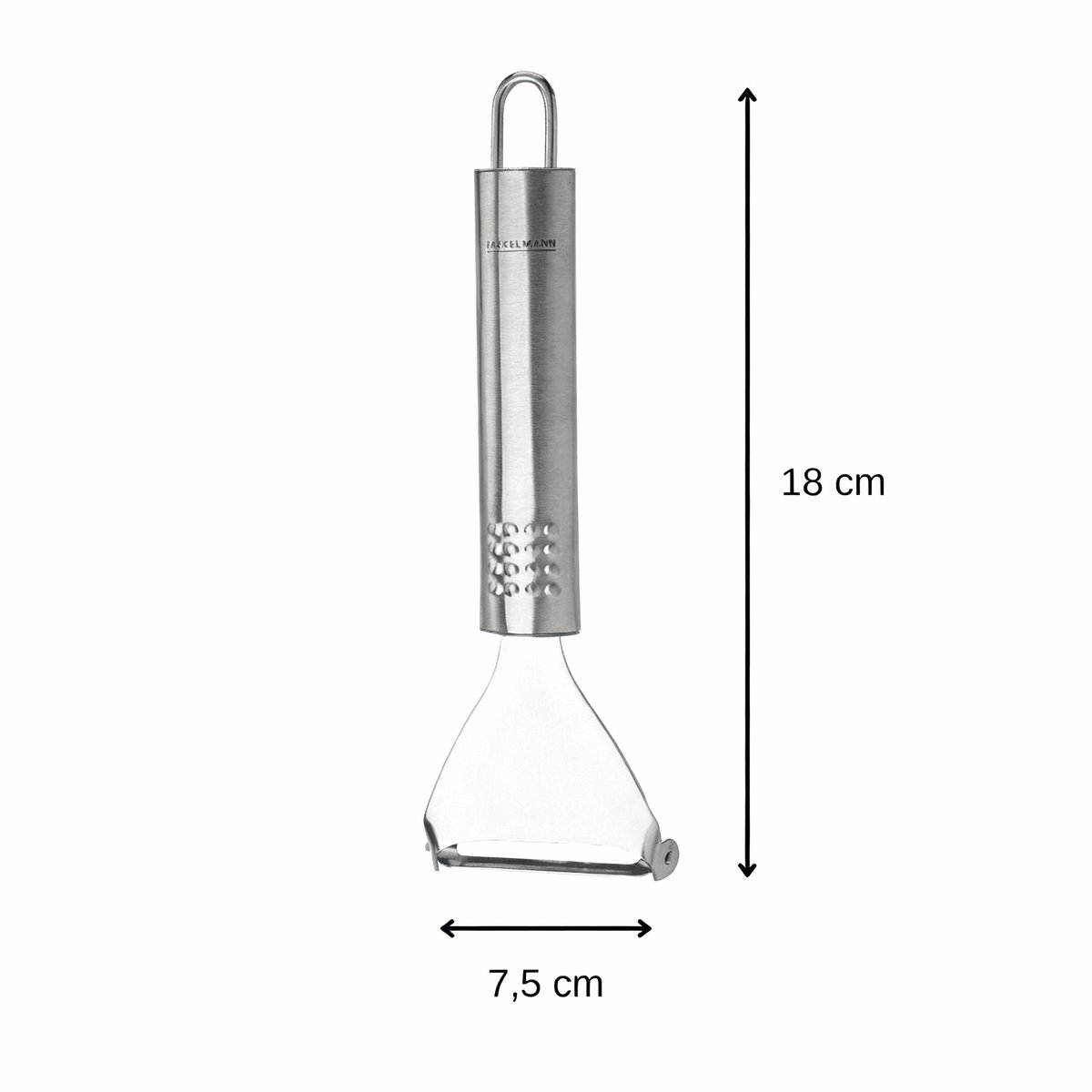 RVS groenteschiller 18 cm Fackelmann Ovaal
