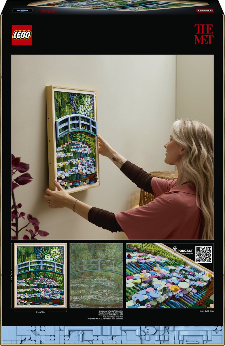 LEGO® Art Claude Monet – Brug over een Vijver met Waterlelies 31220 – foto 3