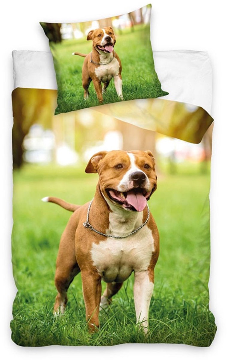 Dekbedovertrek Pitbull 140 x 200 cm