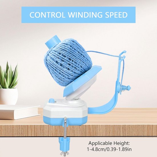 Elektrische Garenopwinder en Bolmachine met Dubbele Veer - Automatisch Opladen — afbeelding 2