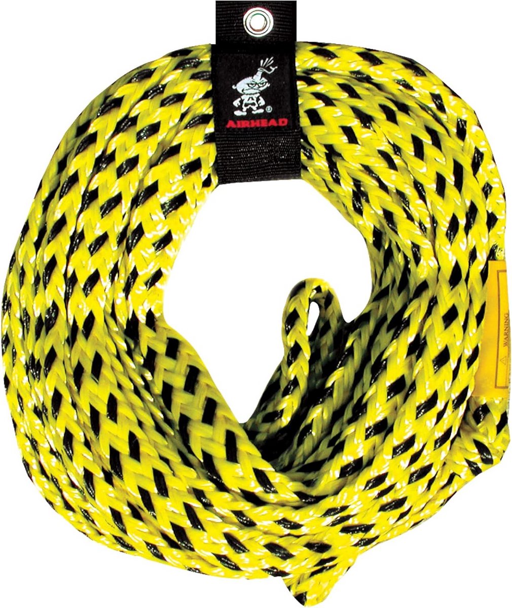 Sleeptouw voor Sleepbuizen 60 Voet - Robuust 16-Strengs Watersport Touw voor 1-6 Personen met Hoge Breuksterkte