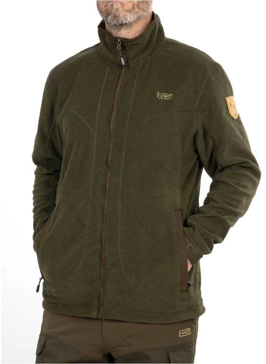 Hart Hunting Bauen-fz Fleece Man Bruin