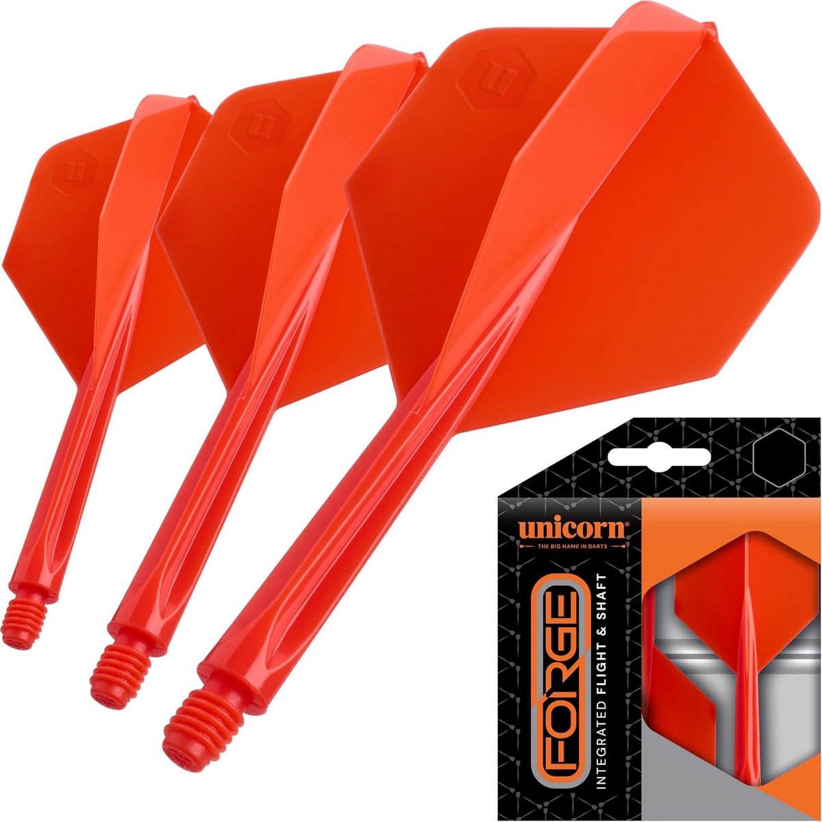 Geïntegreerde Dart Flights en Shafts, Lichtgewicht & Sterk Polymeer