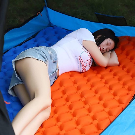 Ultralichte Slaapmat Goedkoop - Opblaasbaar & Waterdicht Camping Matras voor Backpacking en Reizen van Merkloos — afbeelding 2