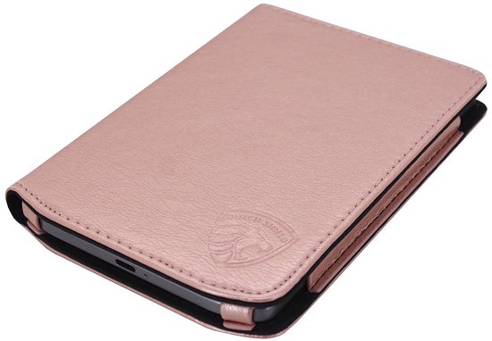 Luxe Hoesje Geschikt voor Pocketbook Verse Pro Hoes Cover Roze Goud van Luxe — afbeelding 5