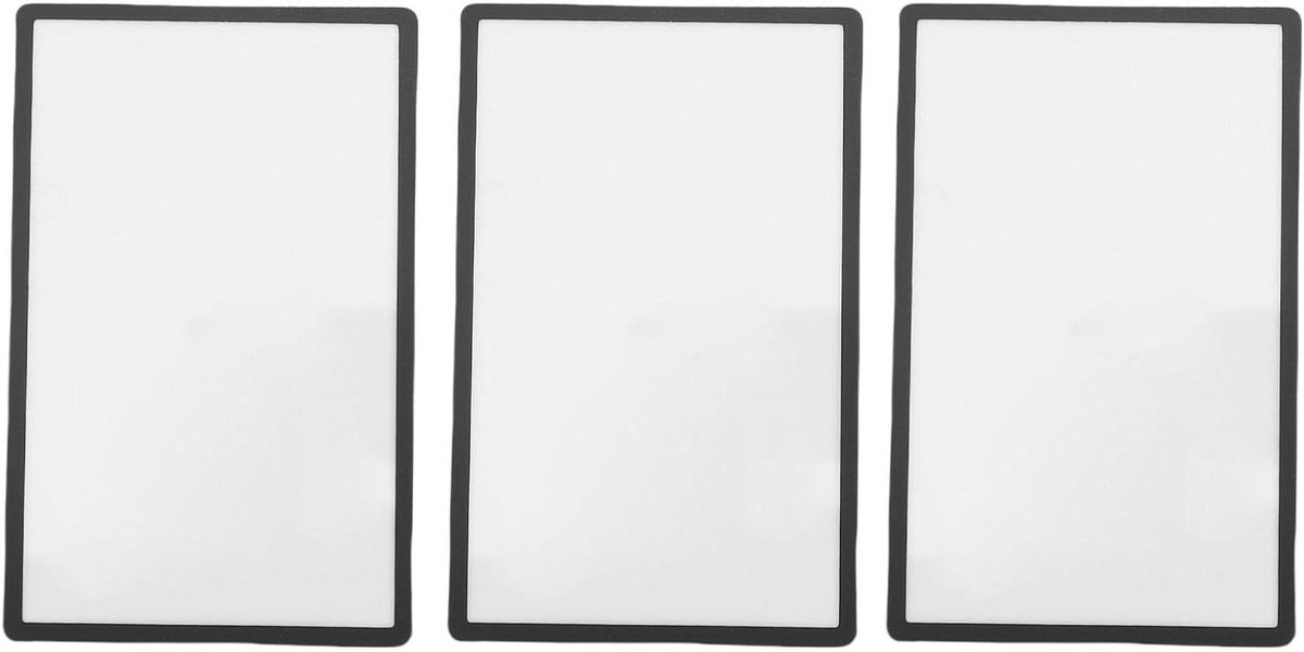 Bovenste scherm lens vervanging voor 2DS - Zwarte plastic hoes - Console LCD accessoires