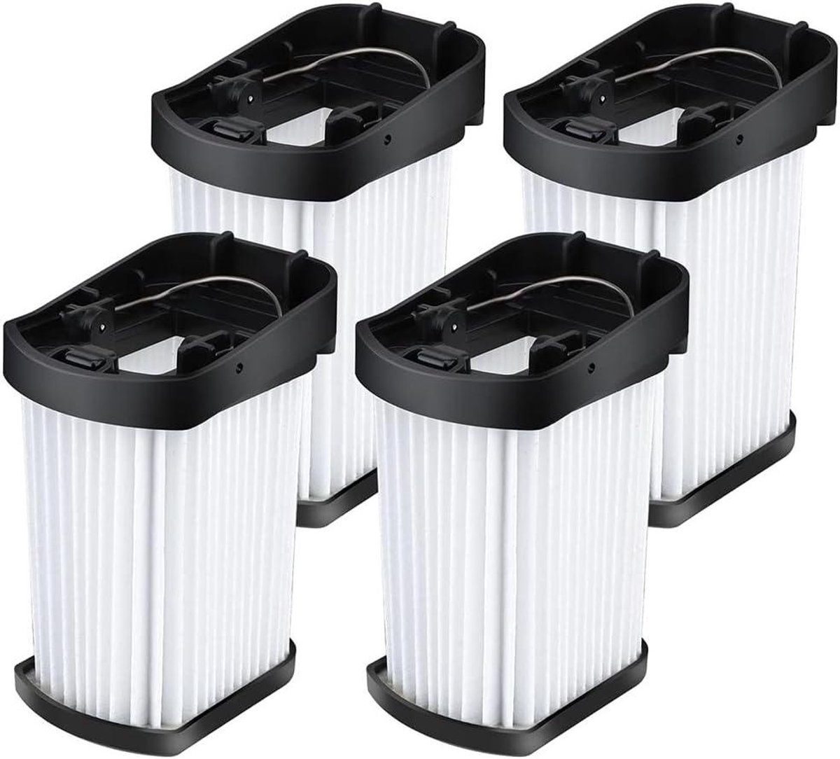 Vervangende filterset voor draadloze handstofzuiger - reserveonderdelen (4 stuks)