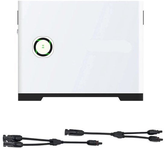 Balkon Zonne-energie Opslagsysteem 2240Wh Lithium Batterij IP65 Waterdicht Compact Powerstation