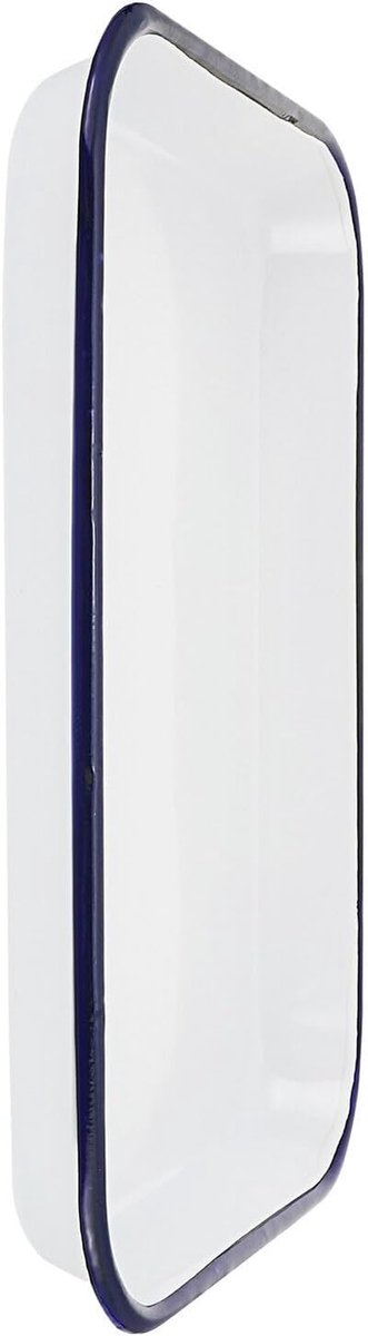 Laboratorium Plaat - Opbergbak Gesteriliseerd - Experimenten Opslag - Glad Emaille Materiaal - 35x25 cm - Wit