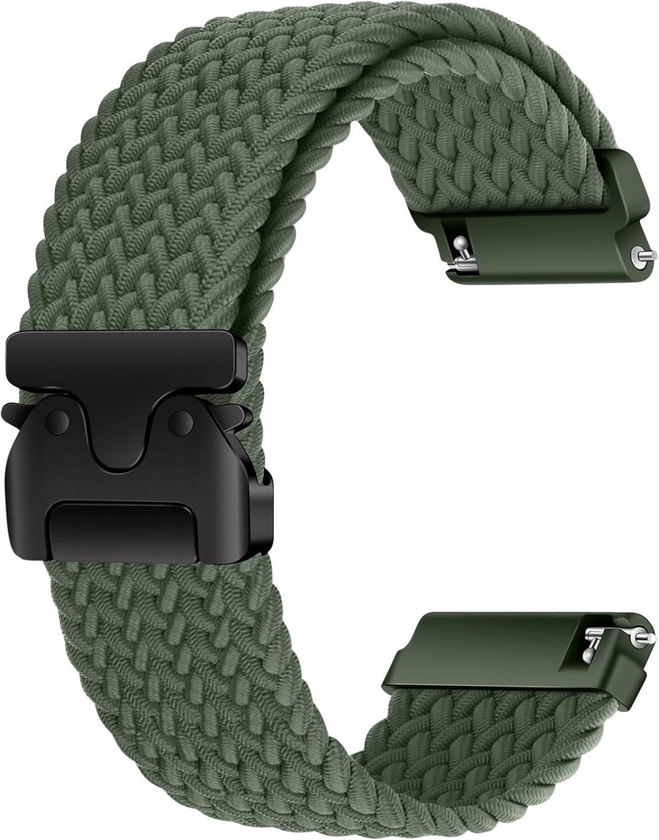 Horlogebandje Nylon - Geweven Band - Dagelijks Gebruik - Verstelbare Pasvorm - 18mm 20mm 22mm