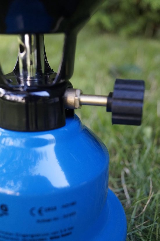 Camping Gasbrander - Kooktoestel Outdoor - Kamperen Koken - 2 in 1 Functie - 780 gram - Blauw — afbeelding 3