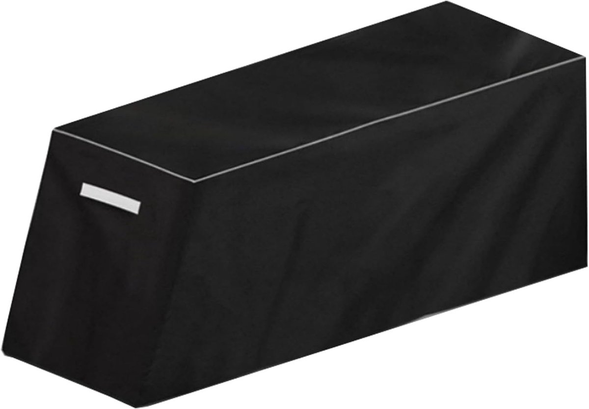 Trainingsbankhoes - Beschermhoes Fitness - Apparatuur Beschermen - Waterdicht Oxford Materiaal - 152 x 46 x 54 cm - Zwart
