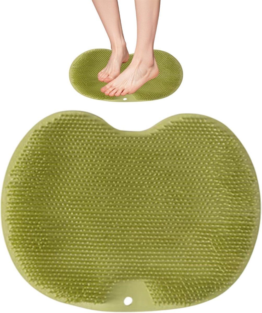 Douche Voet Schrobber - Bad Massager - Hygiënische Reiniging - Niet Buigen Nodig - 20 x 28 cm
