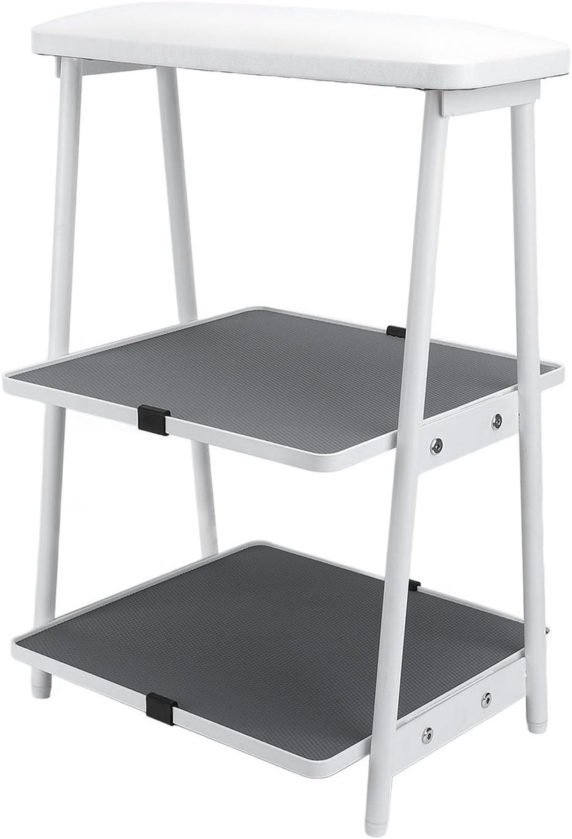 Pedicure Voetsteun - Nagel Tafel - Manicure Pedicure - Ruimtebesparend Opbergrek - 53 x 33 x 10 cm