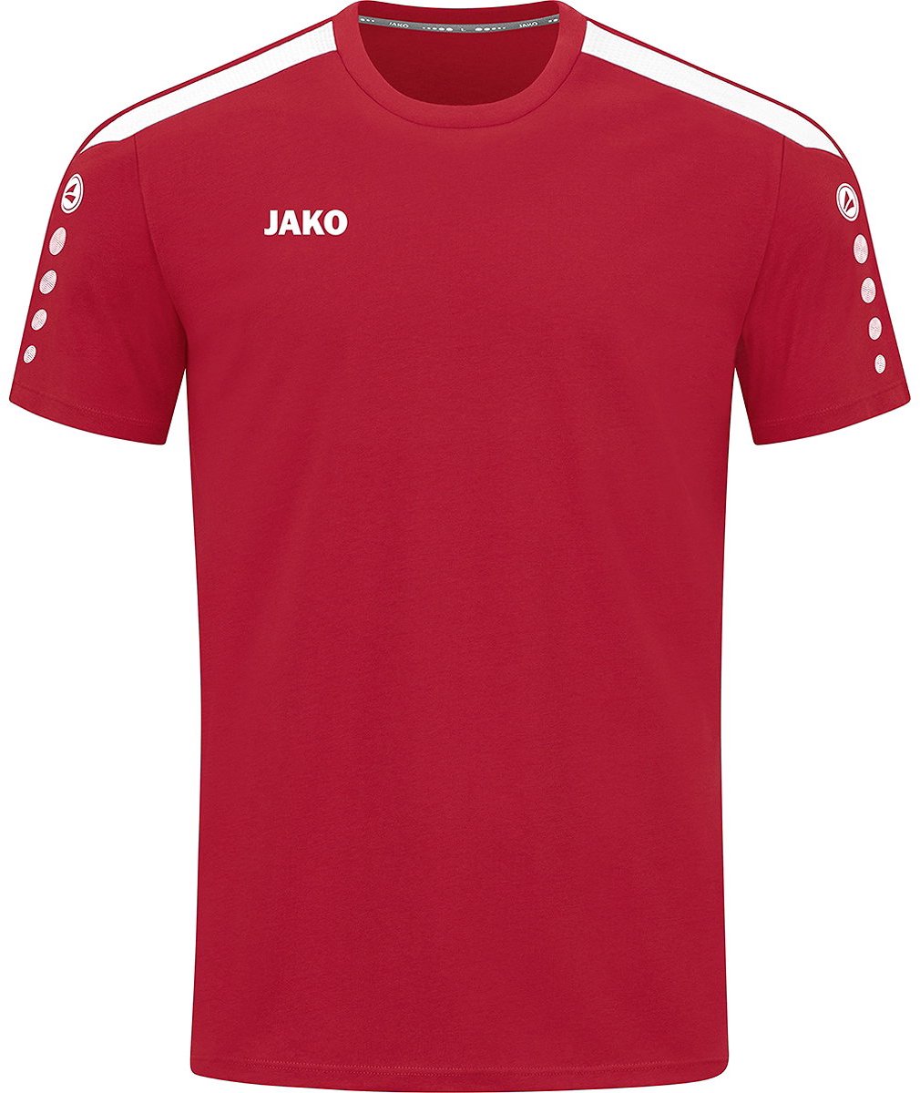 JAKO Power T-Shirt Rood Maat XXL
