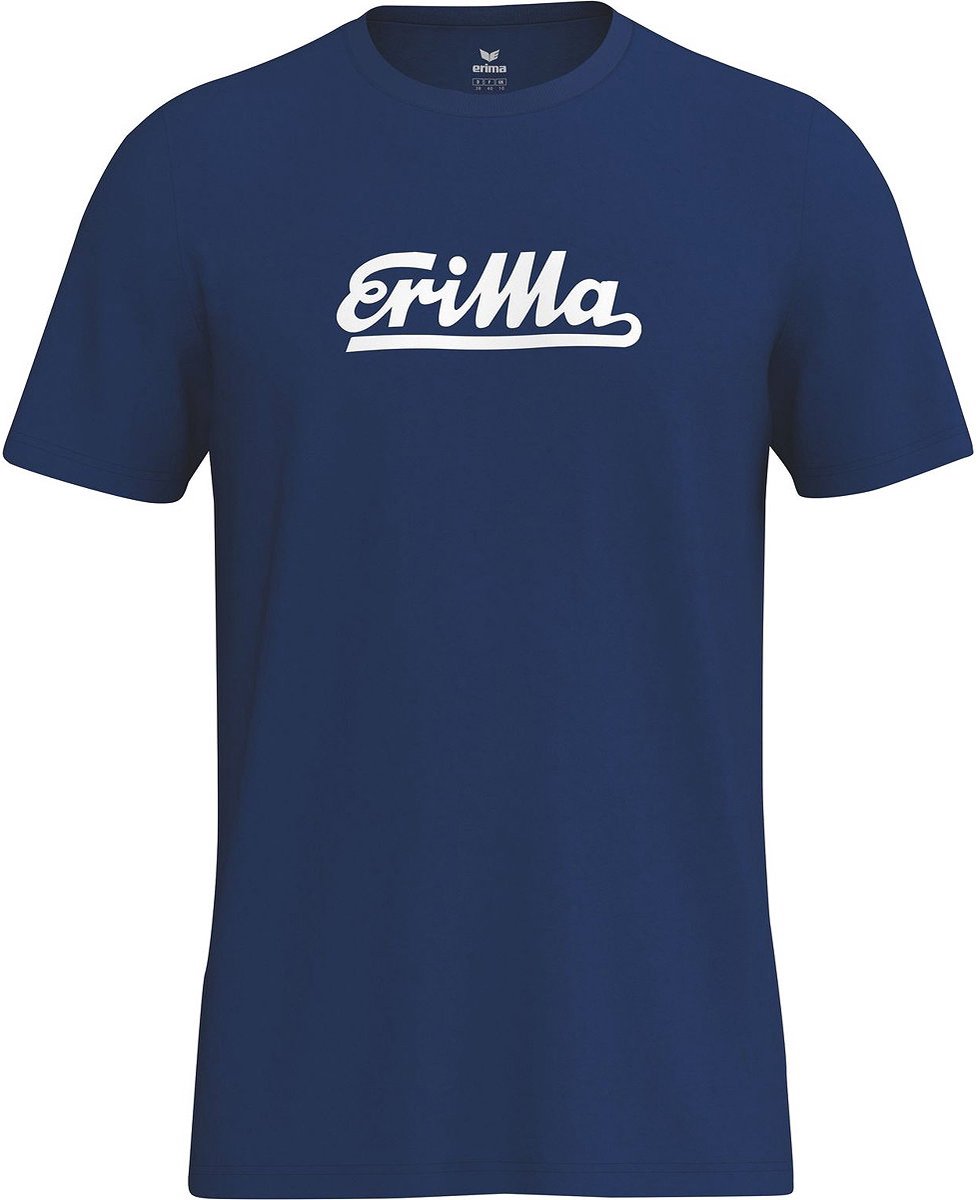Erima Retro T-Shirt Heren - New Navy | Maat: M