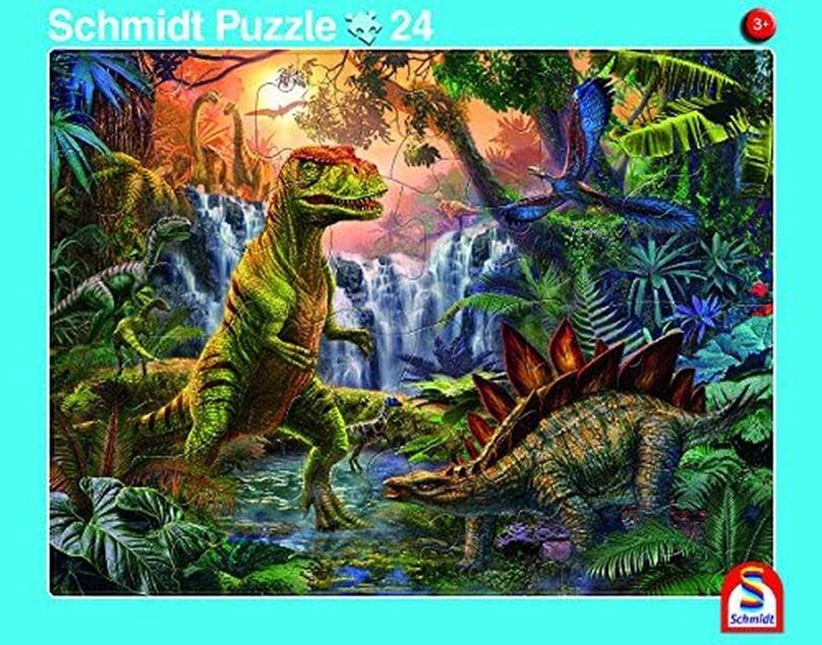 Puzzel Set - Kinderpuzzel - Spelen Leren - 2 Ingelijste Puzzels - 32.5 x 24.5 cm